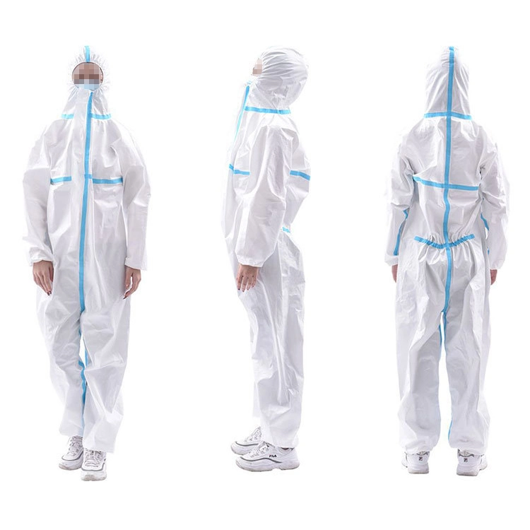 FDA Certification Dust-Proof Hospital Protective Coverall Suit for Hospital