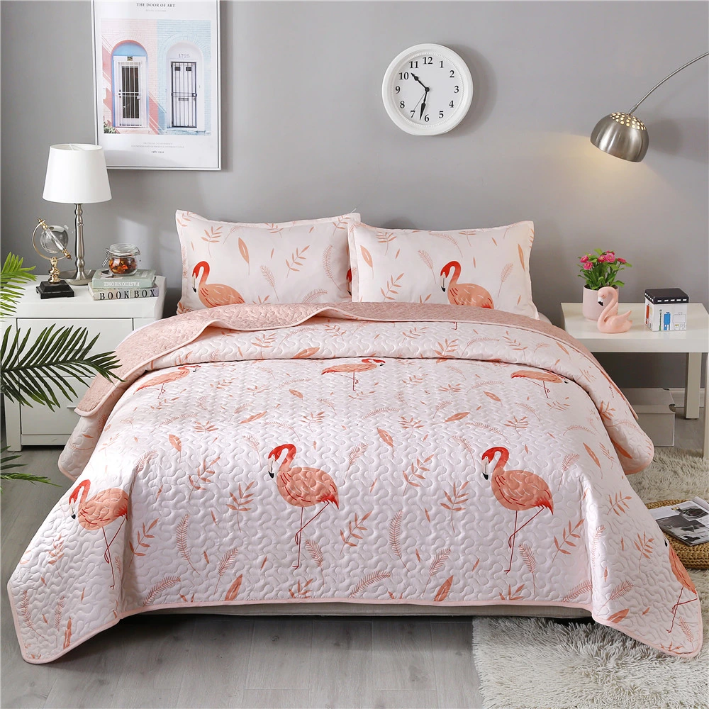 Newest Sale Luxury Embroidery 100% Cotton Soft and Comfortable Bed Sheet Bedding Set Bedspread Bedding