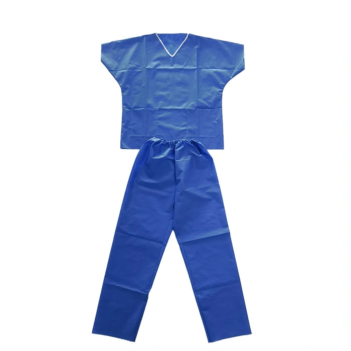 Disposable Hospital Medical Scrub Suits Doctor Uniform for Female Male Doctors