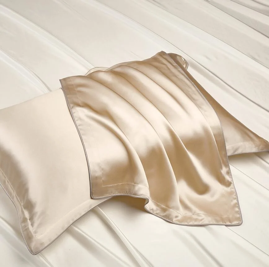 22mm Luxury 100% 6A Mulberry Silk Custom Size Silk Pillowcase