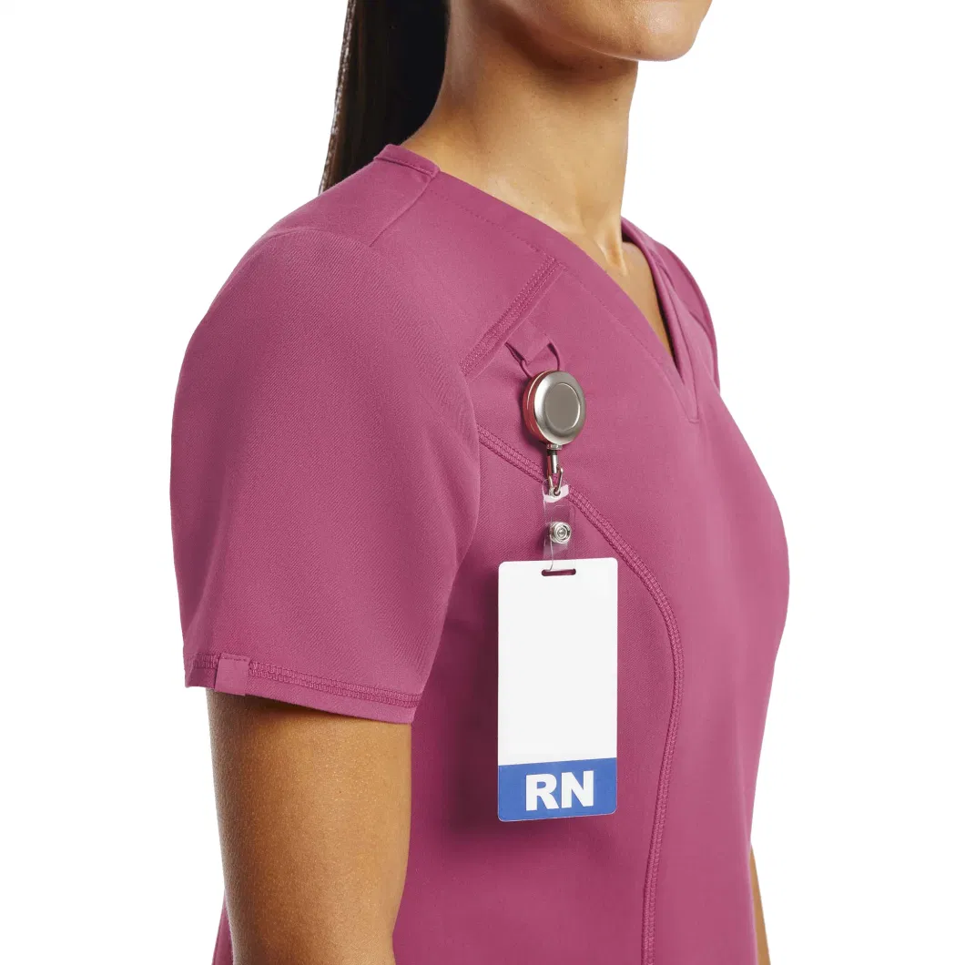 2023 Short Sleeve Doctor Uniforms Athletic Medical Nursing Scrubs Uniform