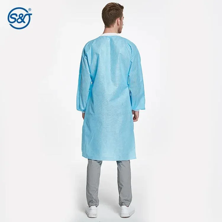 SJ Collar Design Colorful Nurse Green Men Women Medical Scrub Suit Set Uniform For Sale Doctor Coat