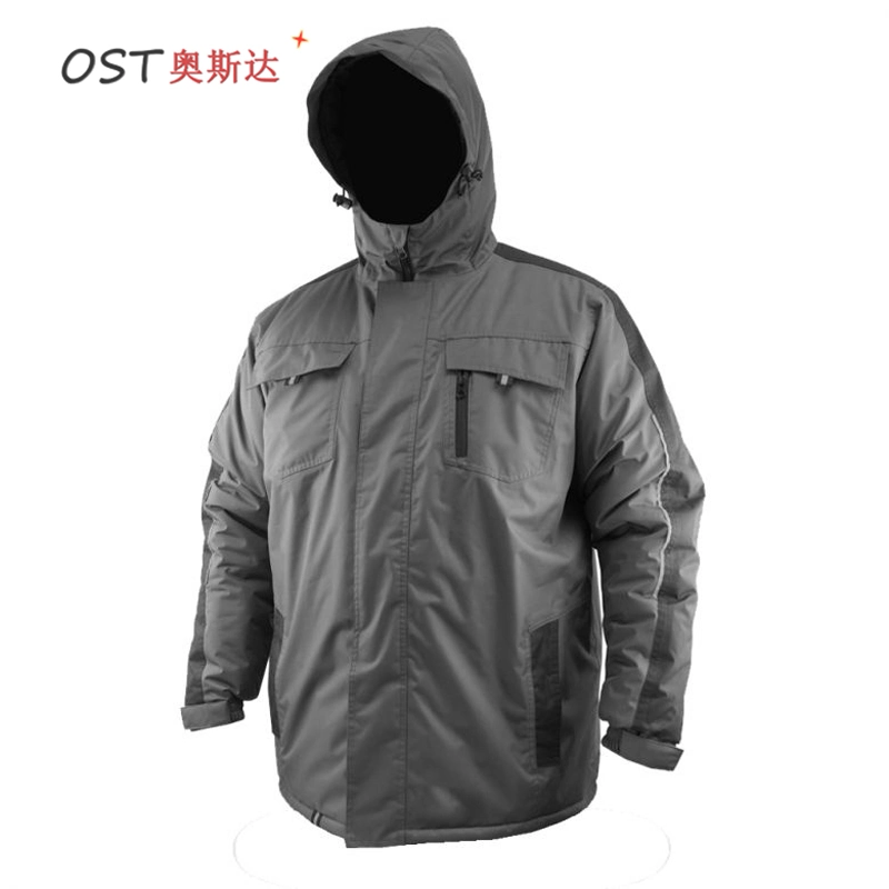 Men Uniform Winter Waterproof Parka Outdoor Jackets Workwear Parka