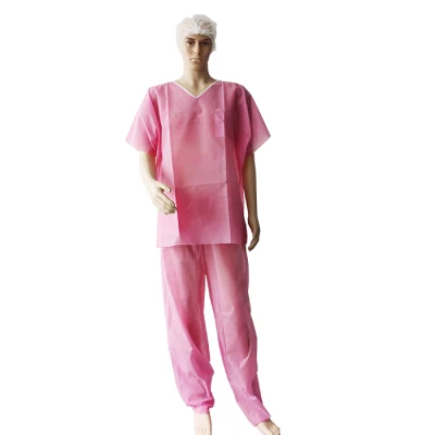 Disposable Hospital Medical Scrub Suits Doctor Uniform for Female Male Doctors