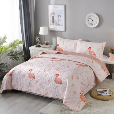 Newest Sale Luxury Embroidery 100% Cotton Soft and Comfortable Bed Sheet Bedding Set Bedspread Bedding