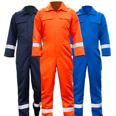 Professional Factory Direct Work Wear Workwear Reflective Safety Overall Coverall Working Uniform