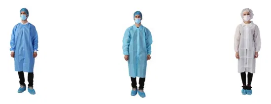 PP Medical Isolation Gown Level 2 Disposable Protective Isolate Clothing Non