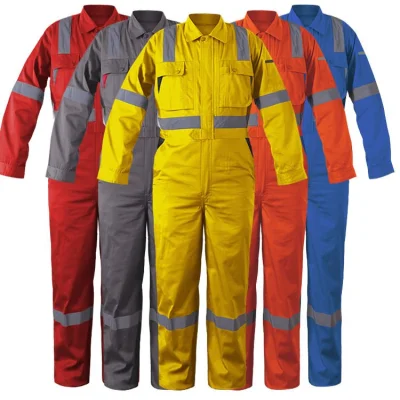 Construction Clothing Work Wear Safety Cotton Engineering Uniform Workwear Overalls for Men