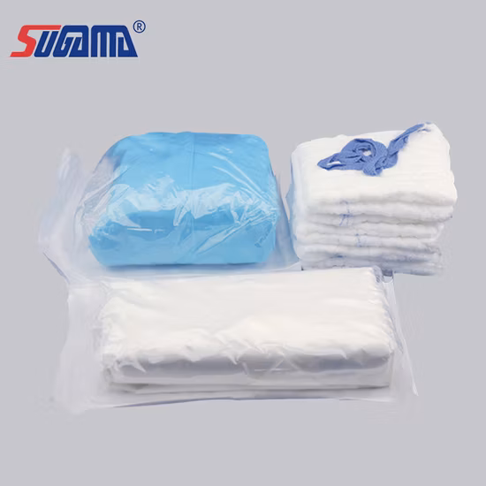 Wholesale Disposable Surgical Non-Woven Bibs, Medical Gown, Face Mask, Nitrile Glove, Isolation Gown Medical Supplies Surgical Gown for Hospital Medical Use