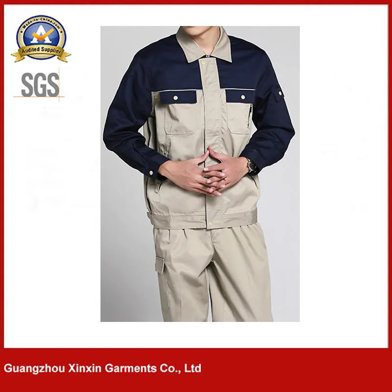 Professional Factory Direct Work Wear Workwear Reflective Safety Overall Coverall Working Uniform